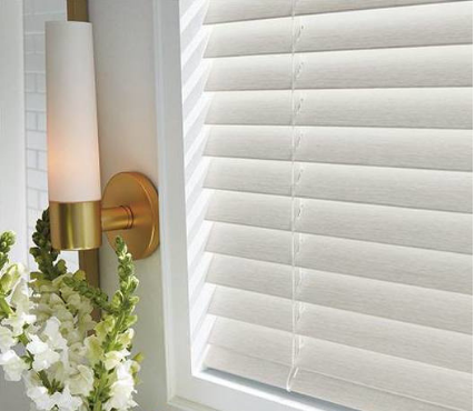 2" Essential Wood Blinds Wood Blinds are warm, natural and inviting, and a classic combination that will make any room feel more comfortable.