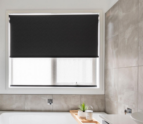 Our Blackout Roller Shades put a fashion-forward face on privacy and total light blockage. This collection consists of a wide assortment of chic solids & trendy tweeds.