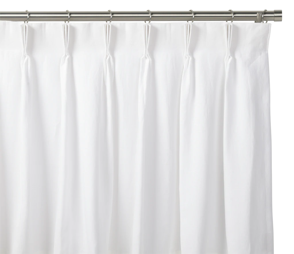 Pinch Pleat Drapes - Customized | 2.5 Fullness | COM